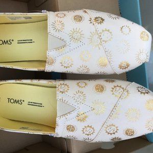 NEW TOMS Alpargata Natural Foil Sunny Days Print SOLD OUT 7